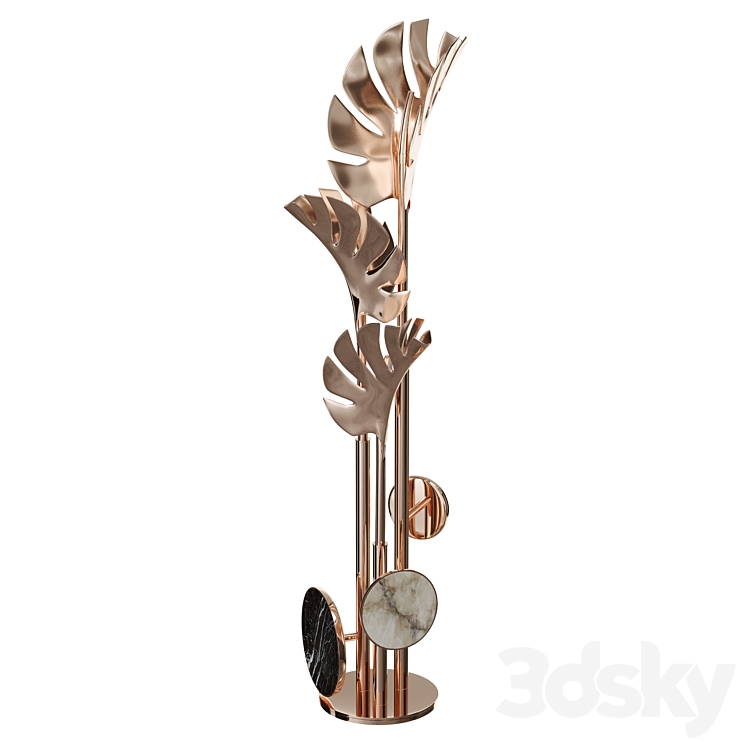 CALLIA FLOOR LAMP 3DS Max - thumbnail 1