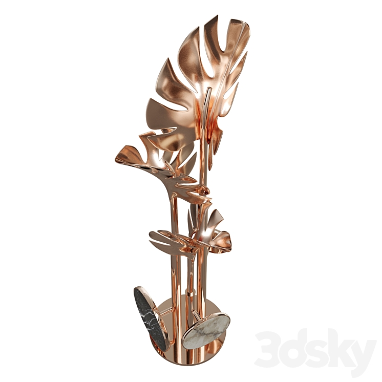 CALLIA FLOOR LAMP 3DS Max - thumbnail 2