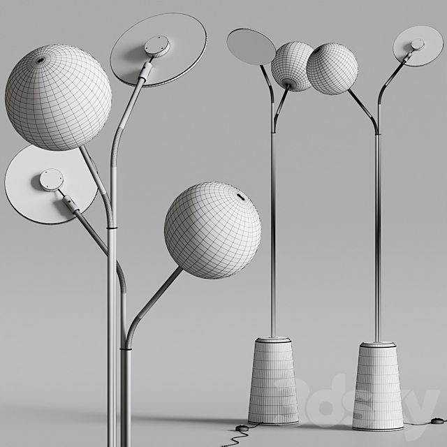 Cangini & Tucci Inti Floor Lamp 3DSMax File - thumbnail 2