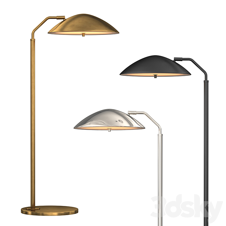 CARLSON TASK FLOOR LAMP 3DS Max Model - thumbnail 1