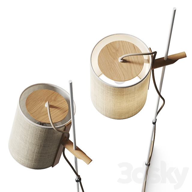 Carpyen Magnetic Foco Floor Lamp 3DS Max Model - thumbnail 2