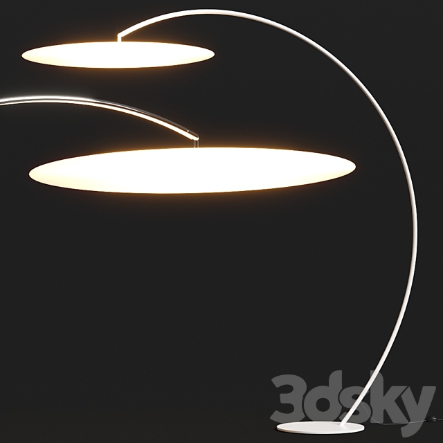 Cattelan Italia Astra Arc Floor Lamp 3DSMax File - thumbnail 2