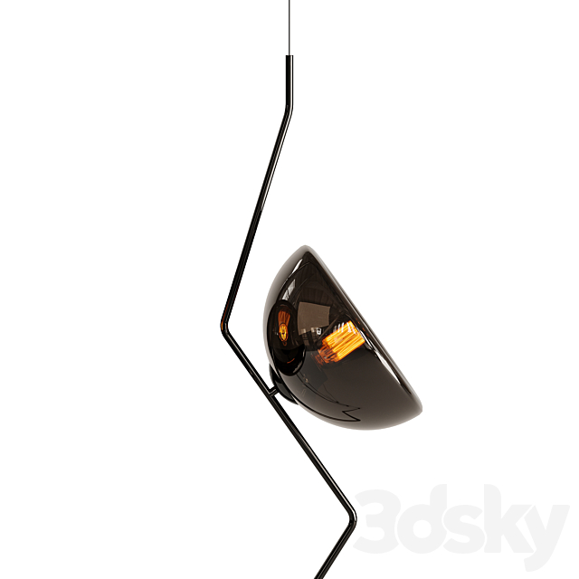 Cattelan Italia Tramonto Ceiling Lamp 3DSMax File - thumbnail 3