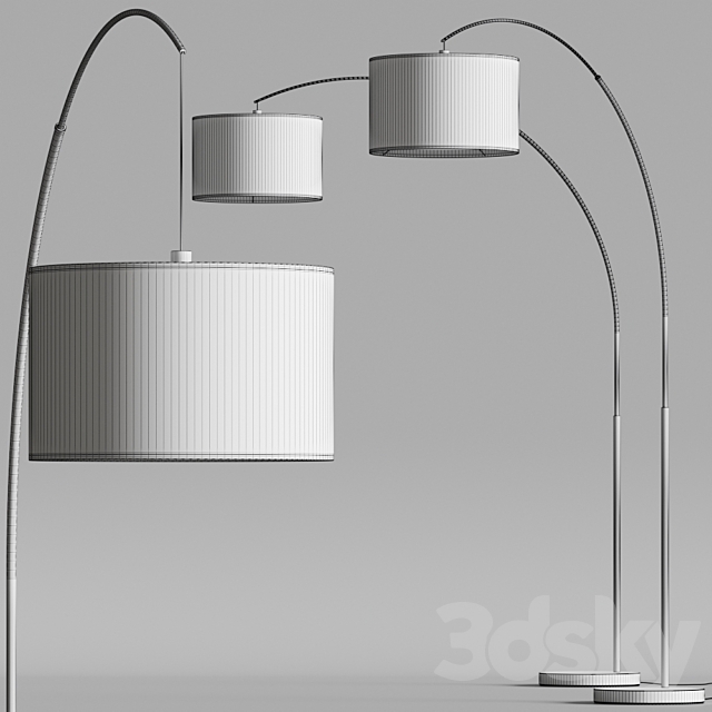 CB2 Big Dipper Arc Floor Lamps 3DS Max Model - thumbnail 4