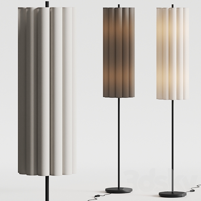 CB2 Pettine Floor Lamp 3DSMax File - thumbnail 1