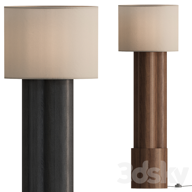 CB2 Walden Floor Lamp 3ds Max - thumbnail 1