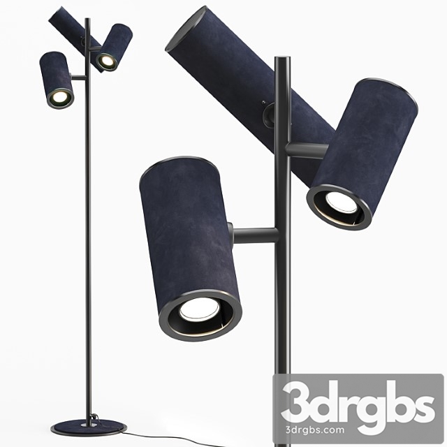 Cierre Imbottiti Andromeda Floor Lamp 3dsmax Download - thumbnail 1