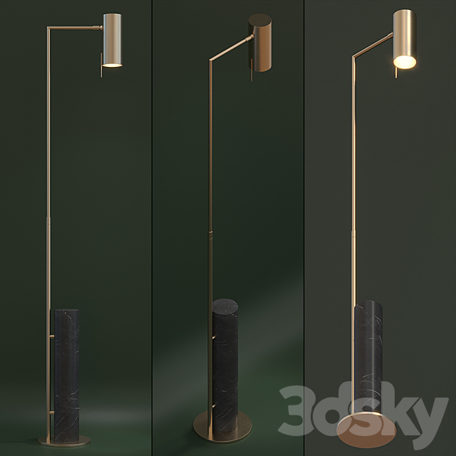 Circa Lighting _Alma Floor Lamp 3ds Max - thumbnail 2