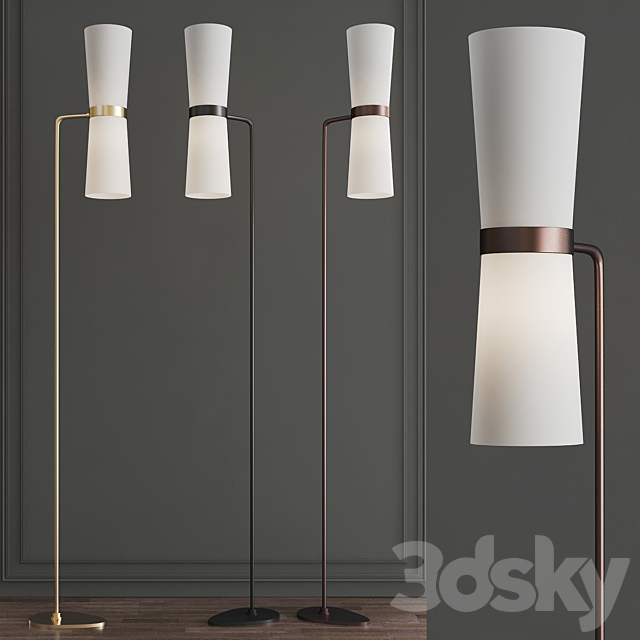 CLARKSON FLOOR LAMP 3DSMax File - thumbnail 1