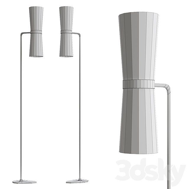 CLARKSON FLOOR LAMP 3DSMax File - thumbnail 2