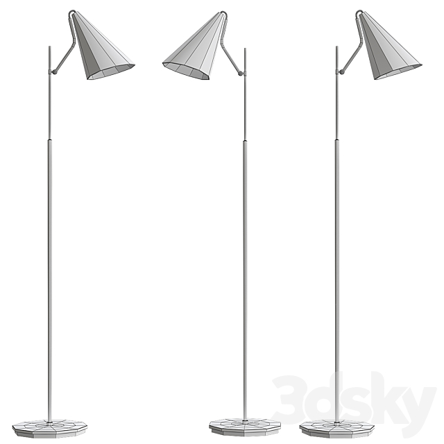 CLEMENTE FLOOR LAMP 3DSMax File - thumbnail 2