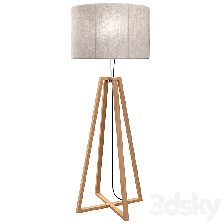 CLUB floor lamp 3DS Max - thumbnail 2