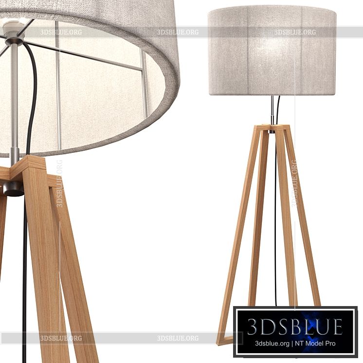 CLUB floor lamp 3DS Max - thumbnail 3