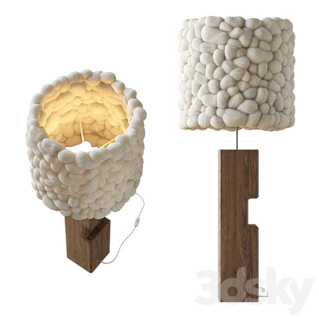 Collection floor lamp by Helen Loom 3DSMax File - thumbnail 3