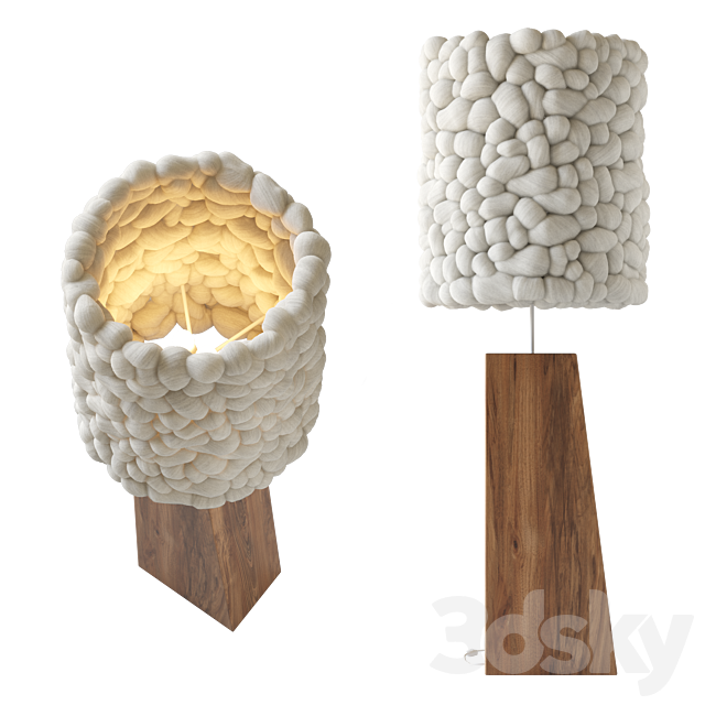 Collection floor lamp by Helen Loom 3DSMax File - thumbnail 4