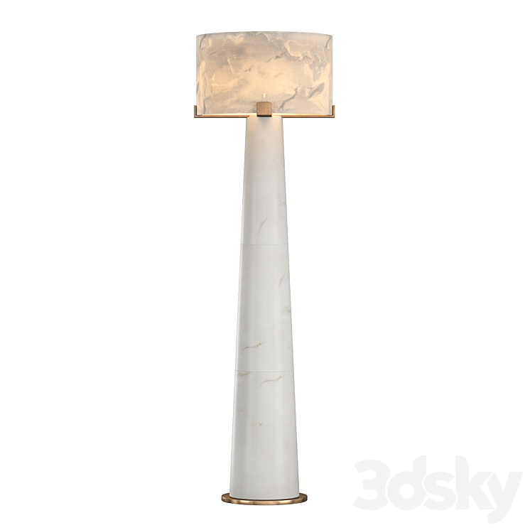 COLLETTE FLOOR LAMP 3DS Max Model - thumbnail 2