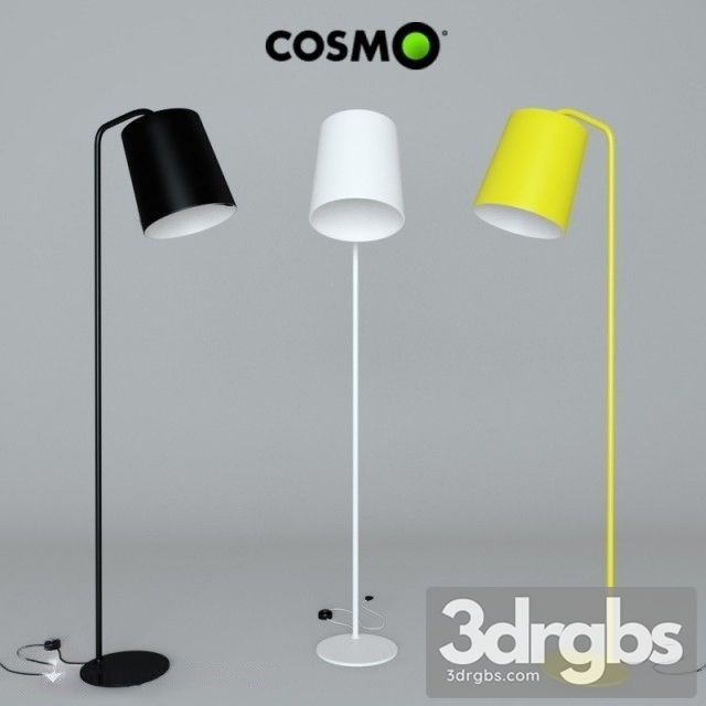 Cosmo Hide Floor Lamp 3dsmax Download - thumbnail 1