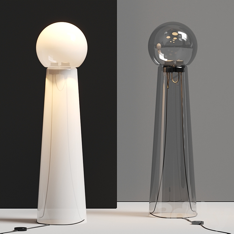 d’Armes Gigi Grand Floor Lamp 3DS Max - thumbnail 2