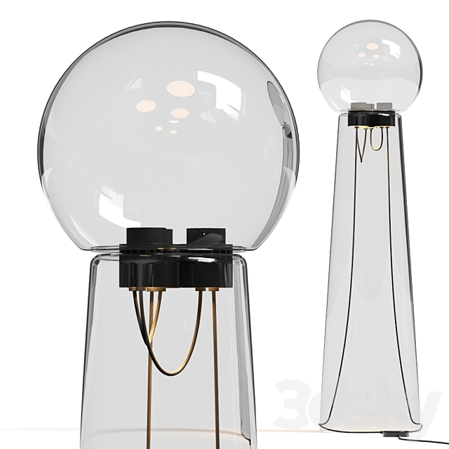 d’Armes Gigi Grand Floor Lamp 3DS Max Model - thumbnail 1