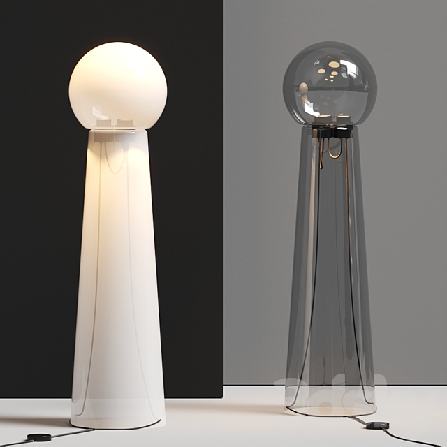 d’Armes Gigi Grand Floor Lamp 3DS Max Model - thumbnail 2