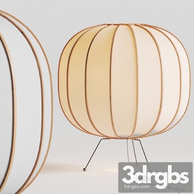 De Padova Bombori Time Style Floor Lamp 3dsmax Download - thumbnail 1