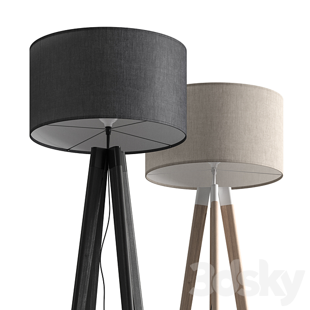 Dema Edgar Quadpod Floor Lamp 3DSMax File - thumbnail 4