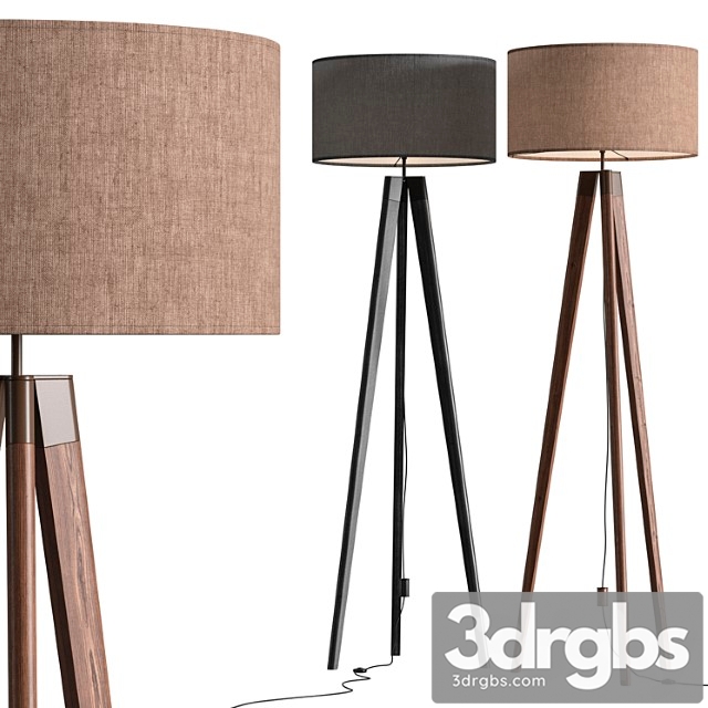 Dema edgar tripod floor lamp 3dsmax Download - thumbnail 1