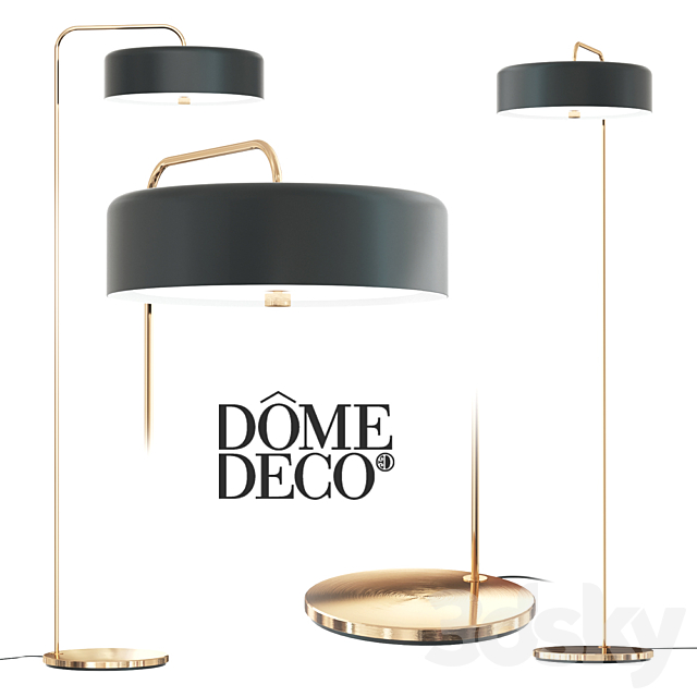 Dome deco lamp 3DSMax File - thumbnail 1