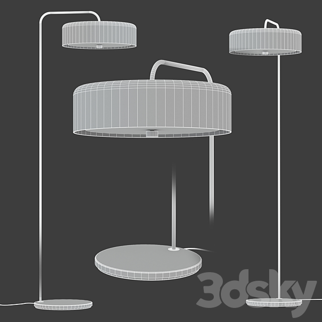 Dome deco lamp 3DSMax File - thumbnail 2