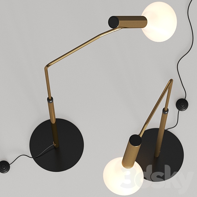 Egoluce Olim Floor Lamps 3DSMax File - thumbnail 2