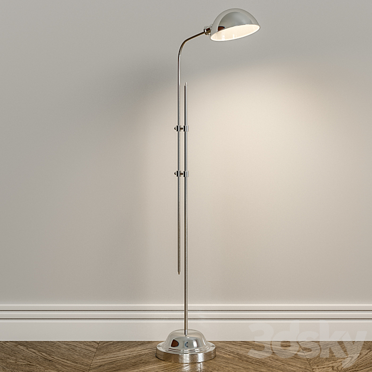 Eichholtz floor lamp Greenwich 3DS Max - thumbnail 1