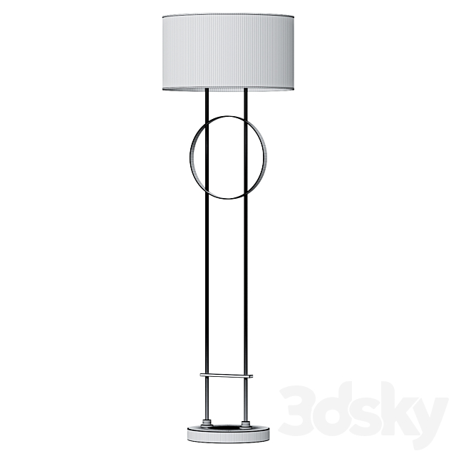 Eichholtz FLOOR LAMP KAISER floor lamp floor lamp 3DS Max Model - thumbnail 2