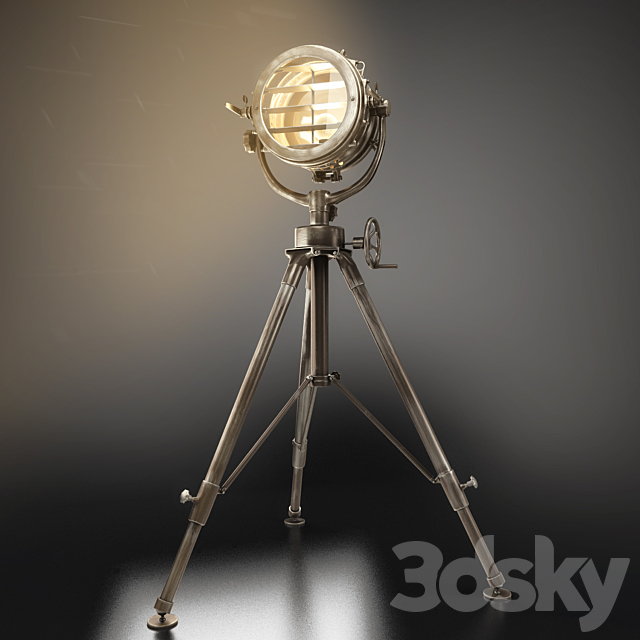 EICHHOLTZ Floor lamp royal master sealight 3DSMax File - thumbnail 3