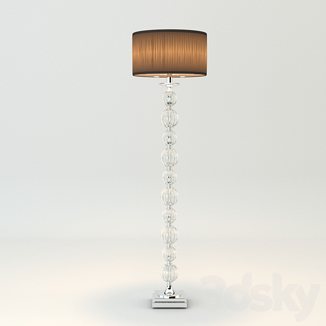 Eichholtz lamp floor Valence 3ds Max - thumbnail 1