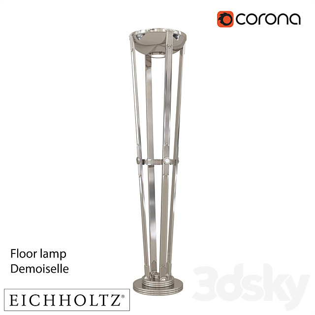 Eichholz – Floor Lamp Demoiselle 3DSMax File - thumbnail 1