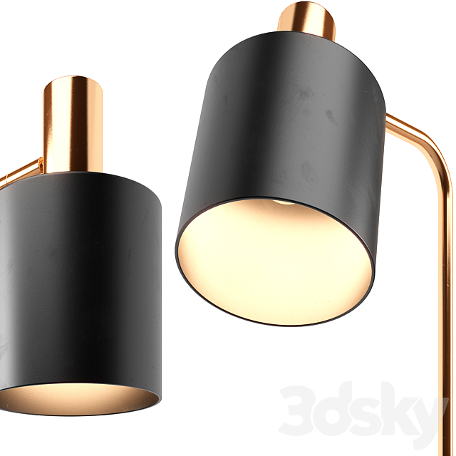 Eli Floor Lamp 3DS Max Model - thumbnail 3