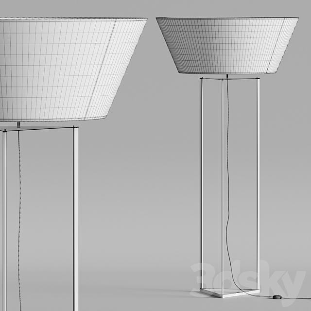 Erba Italia Disco Floor Lamps 3DSMax File - thumbnail 2