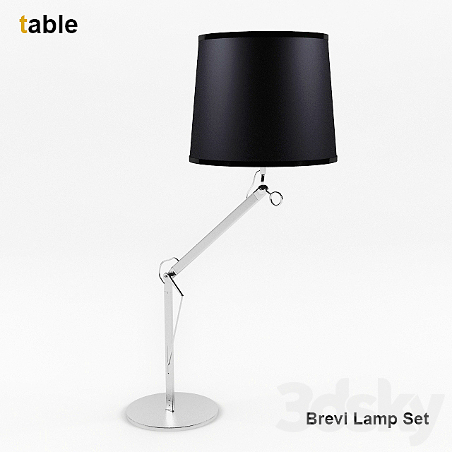 Eseo Brevi Lamp Set 3DSMax File - thumbnail 2