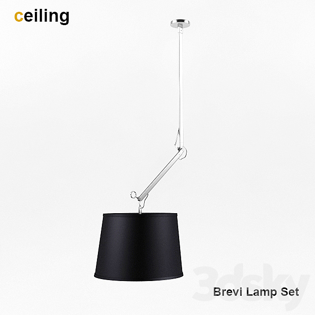 Eseo Brevi Lamp Set 3DSMax File - thumbnail 3