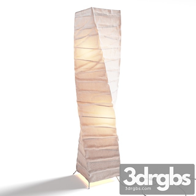 Fabric floor lamp 3dsmax Download - thumbnail 1