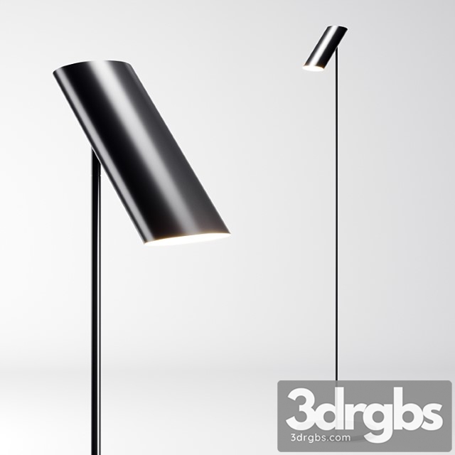 Faro link black floor lamp - thumbnail 1