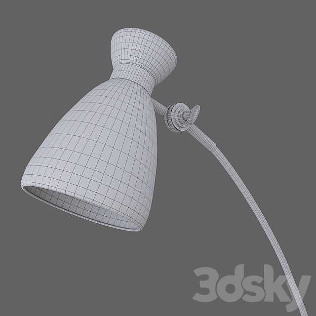 FARO RETRO floor lamp 3ds Max - thumbnail 3