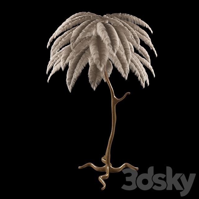 Feather floor light 3DSMax File - thumbnail 3