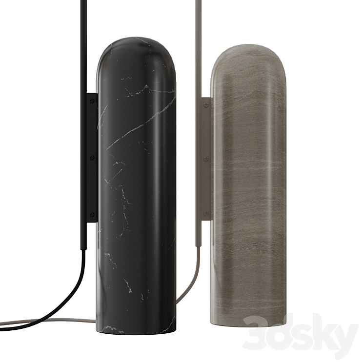 Ferm LIVING – Arum Floor Lamp 3DS Max - thumbnail 2