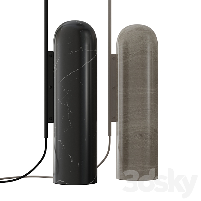 Ferm LIVING – Arum Floor Lamp 3DSMax File - thumbnail 2