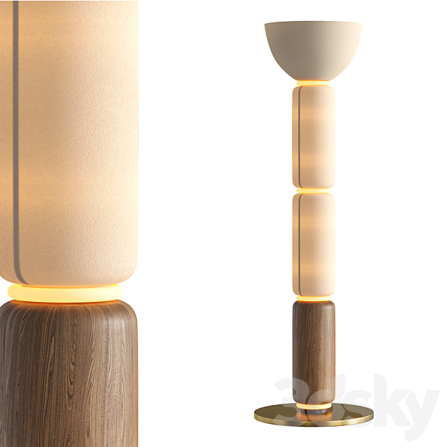 Ficupala Floor Lamp by Radilum 3ds Max - thumbnail 1