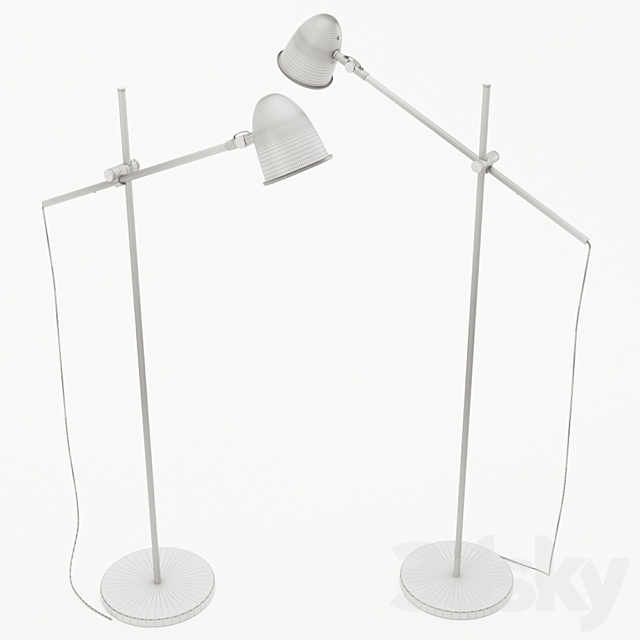 Floor floor lamp IKEA SKURUP 3DSMax File - thumbnail 3