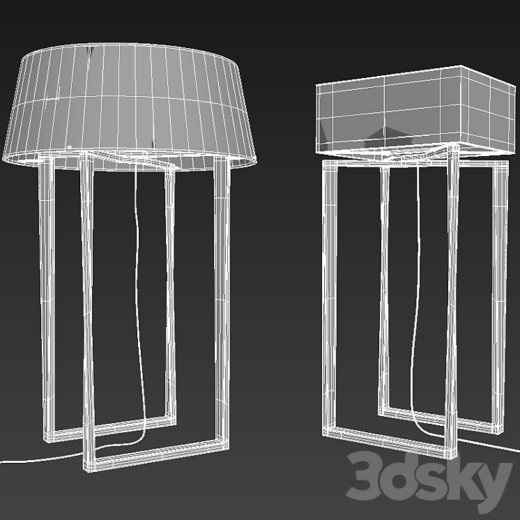 Floor lamp 012090 3DS Max - thumbnail 2