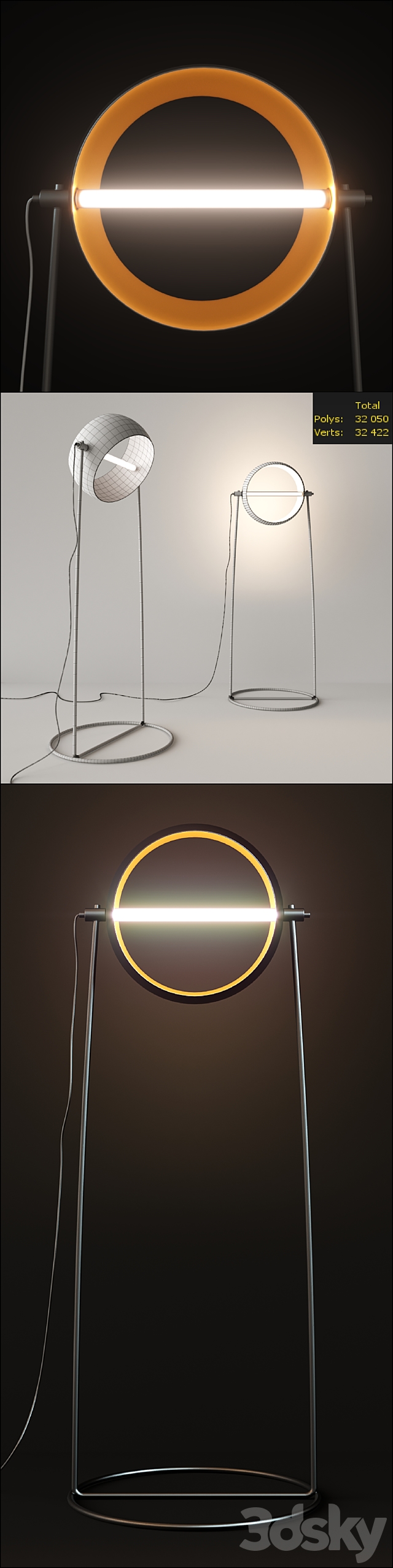 FLOOR LAMP 01911 3DSMax File - thumbnail 3