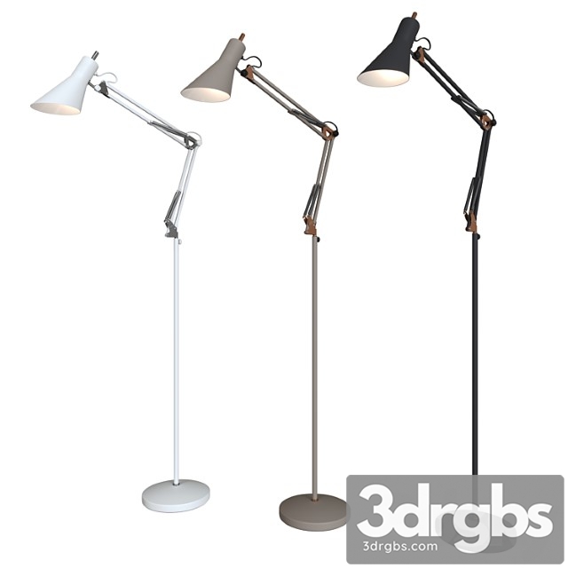 Floor lamp 1 3dsmax Download - thumbnail 1